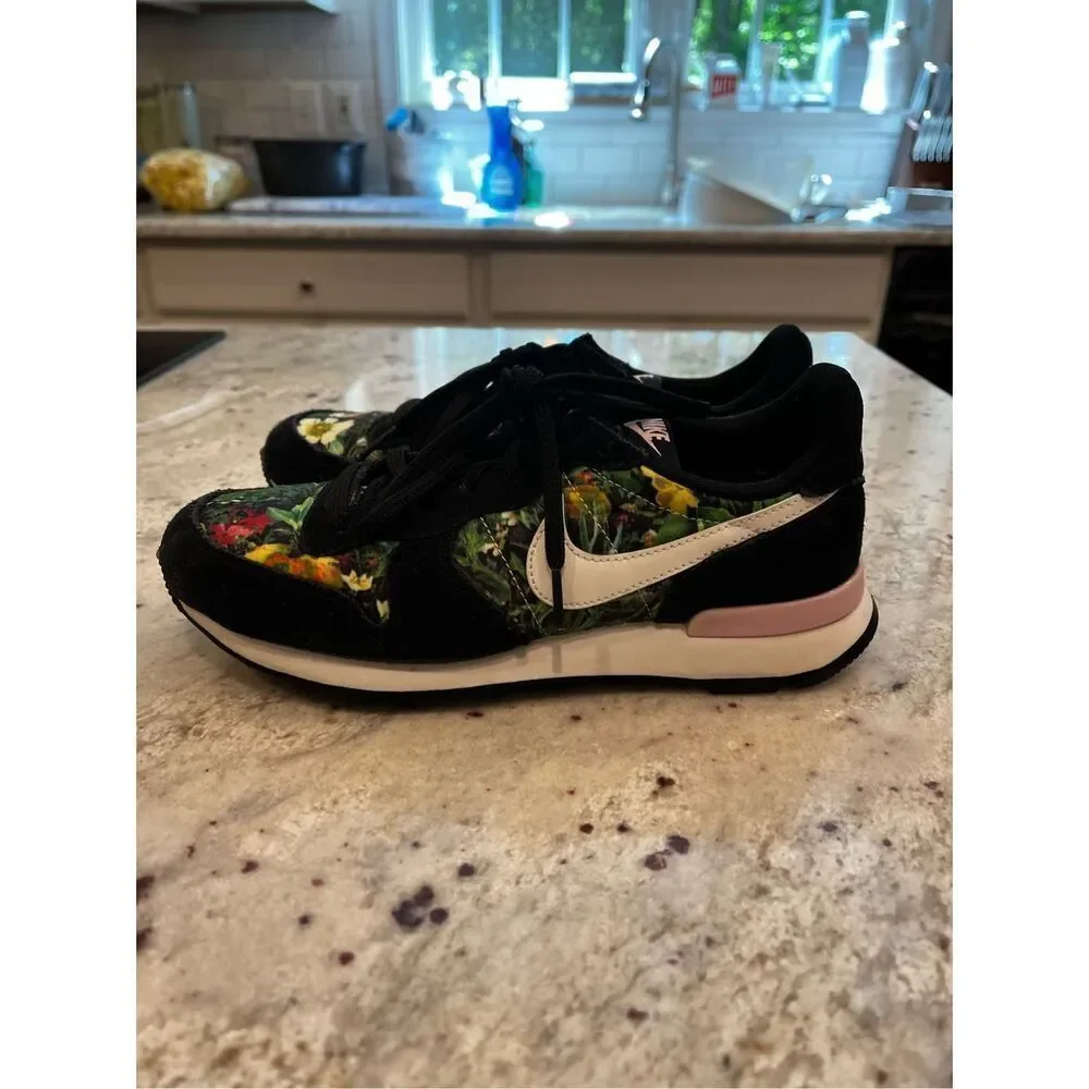 Nike very gently